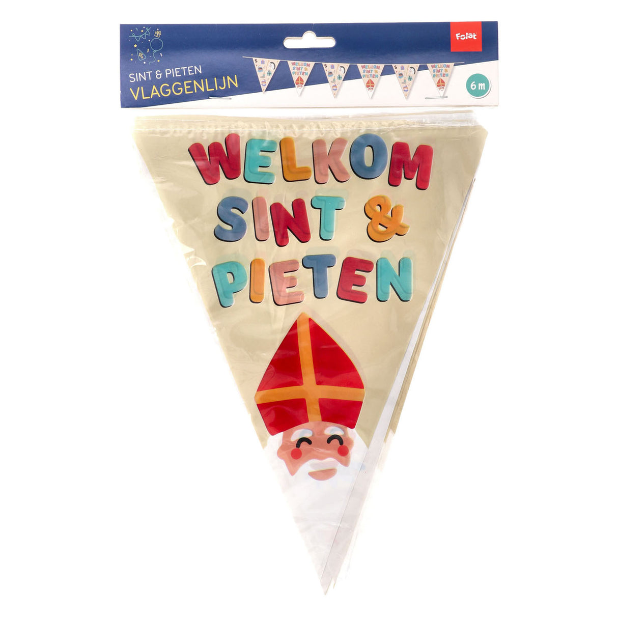 Folat bv flag line velkommen Saint Pete, 6 meter