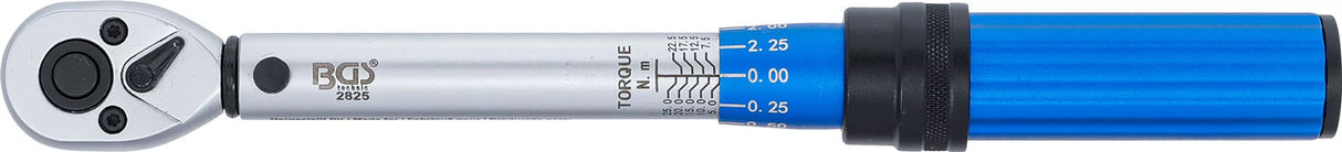 Bgs technic momentnøgle 1 4 5-25 nm