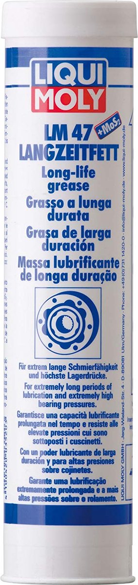 Liqui moly bæredygtigt fedt + mos2 400 gram