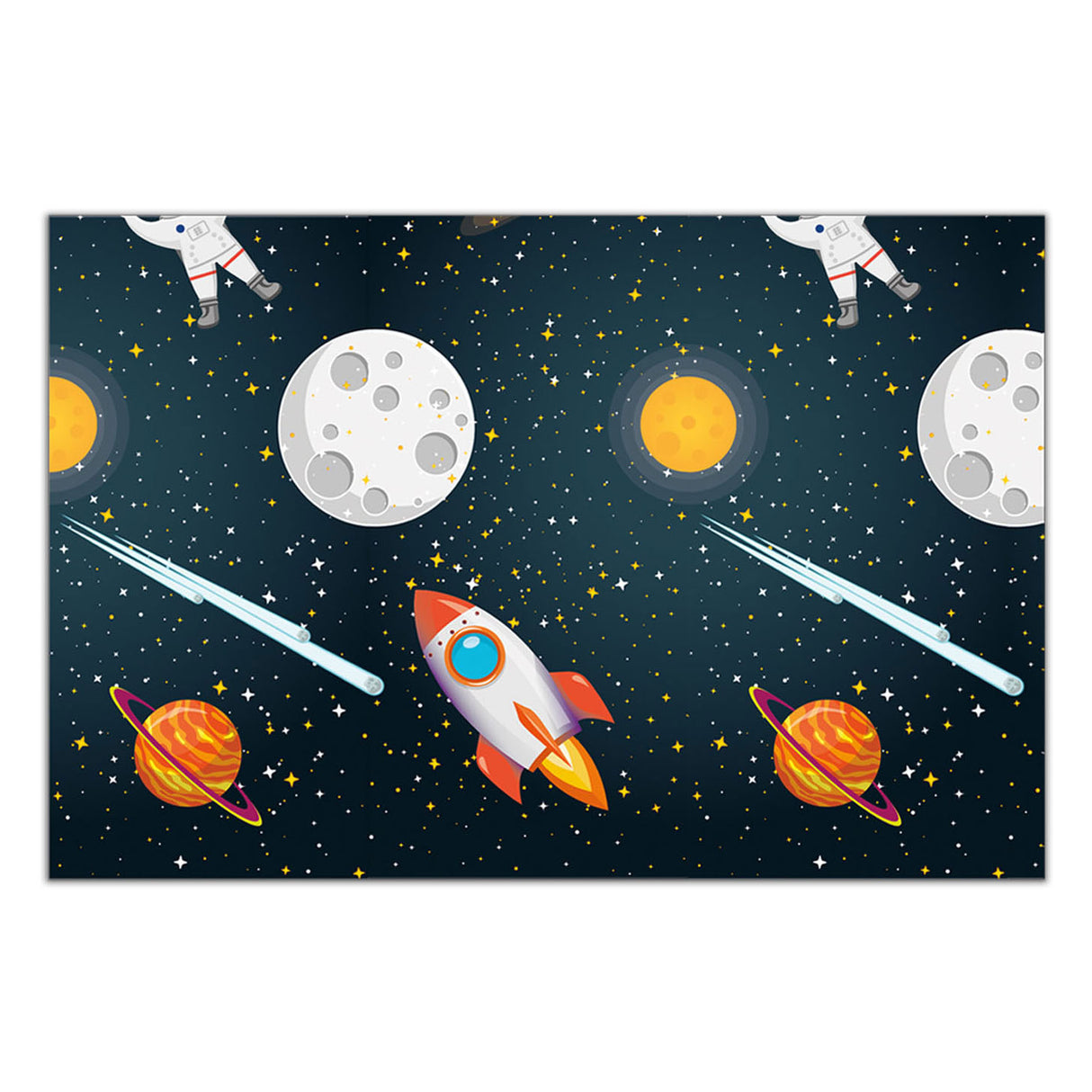 Globos dug raketrum, 120x180cm