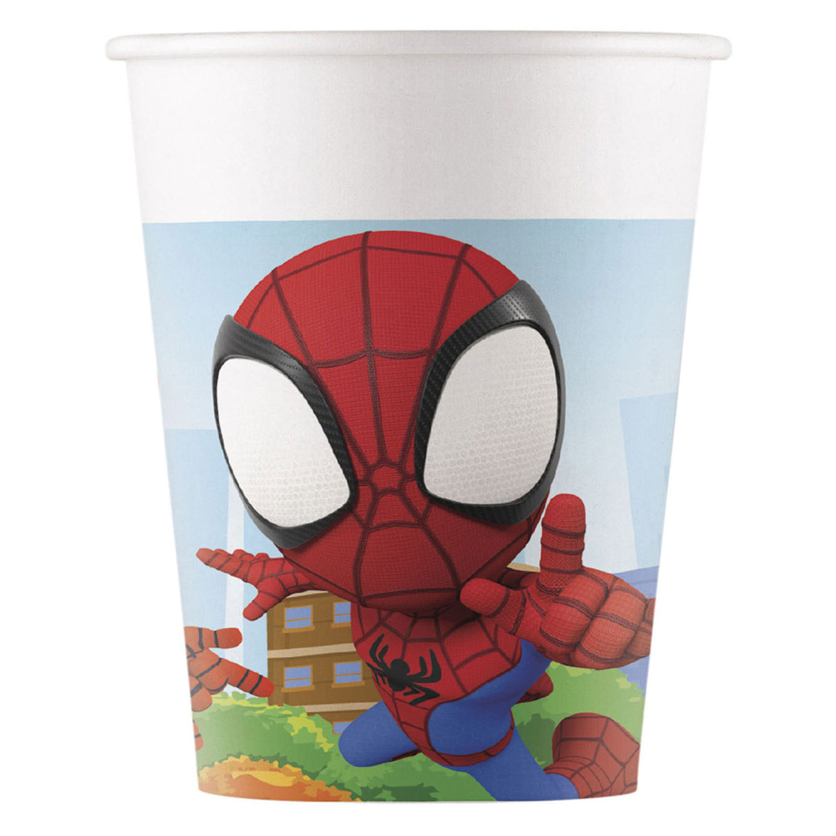 Globos papirkopper fsc spidey, 8 stk.