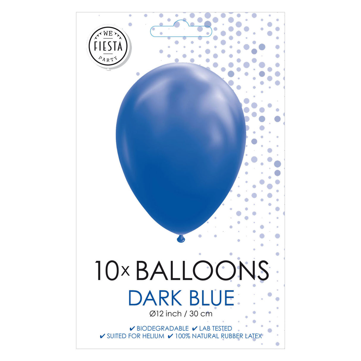 Globos balloner mørkeblå 30 cm, 10 ..
