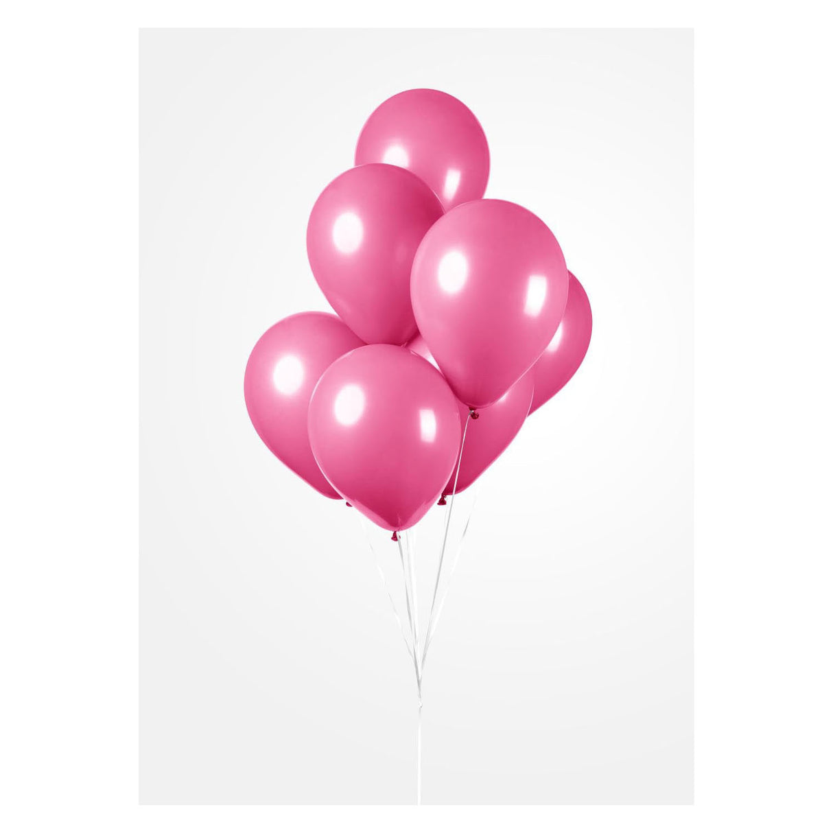 Globos Balloons Hard Pink 30 cm, 10 ..