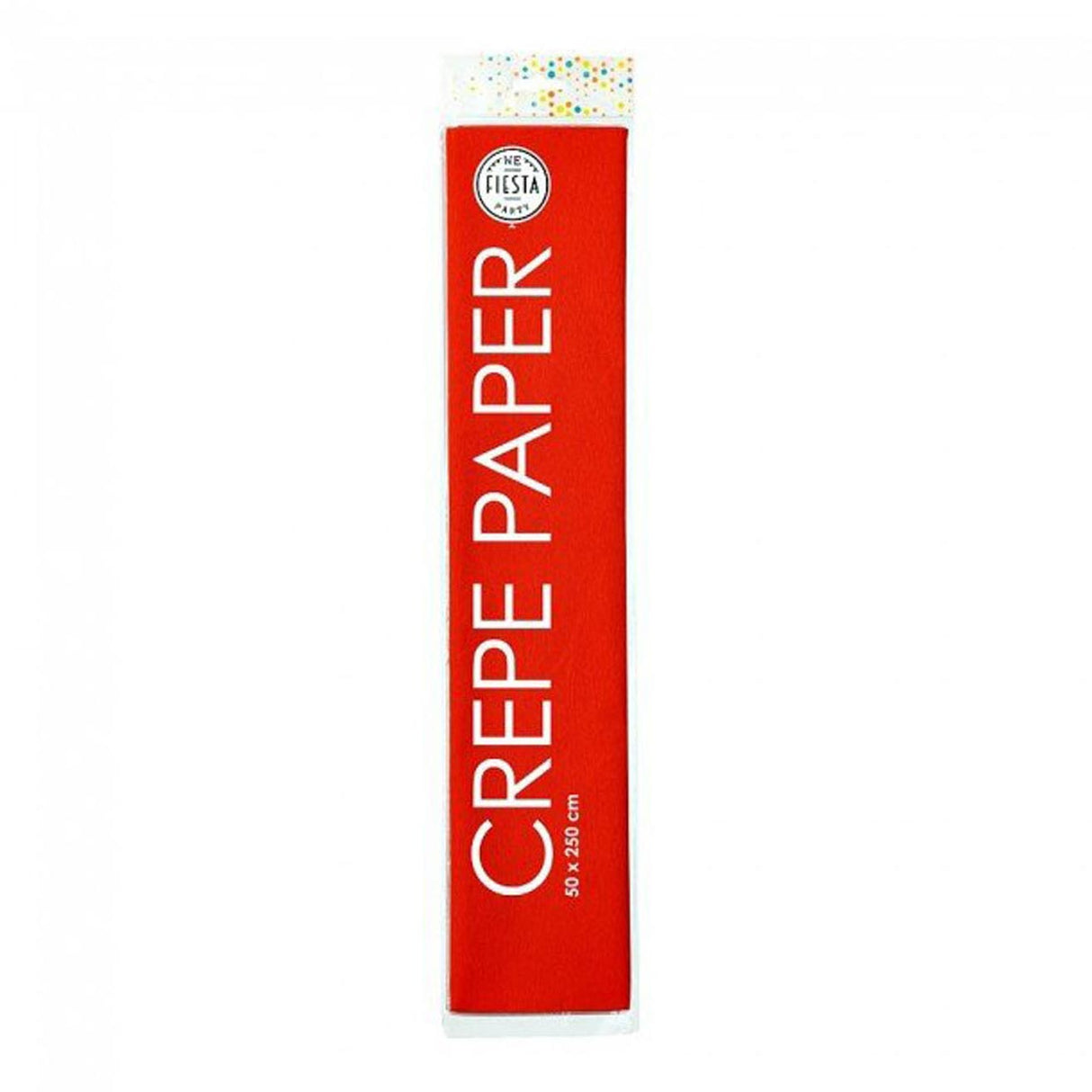 Globos crepepapir rød, 50x250cm
