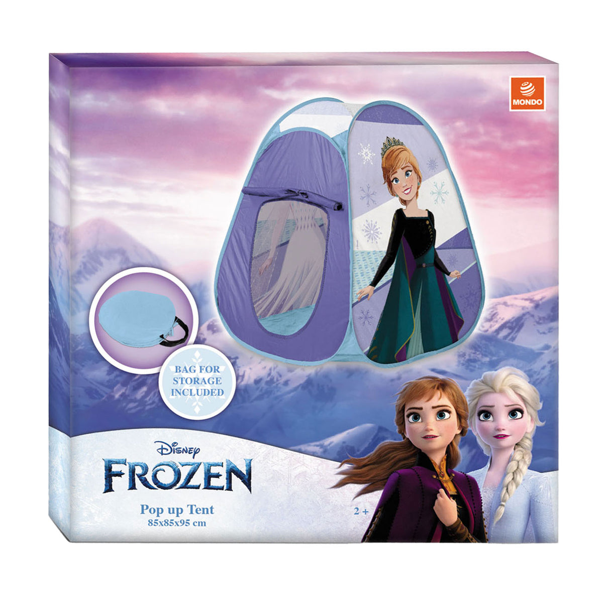 Mondo pop-up telt frosset