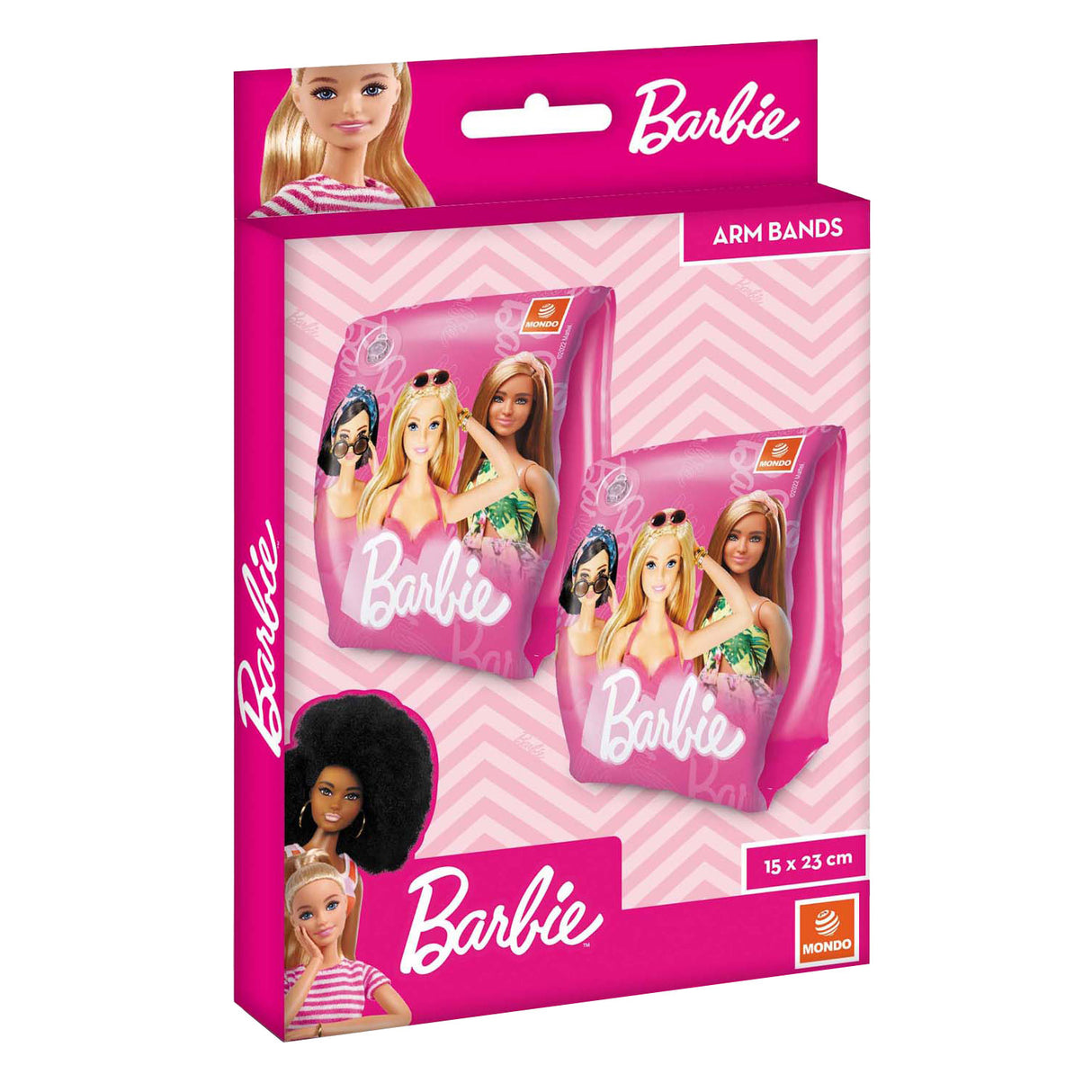 Mondo svømmearmbind barbie, 2-6 år