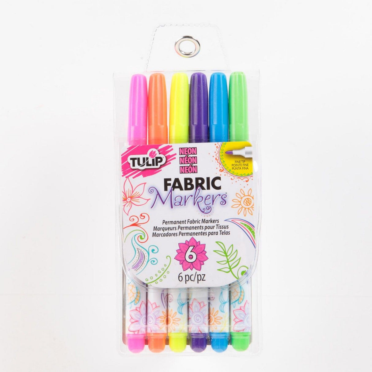 Tulipan • stoftuscher fine neon 6 stk