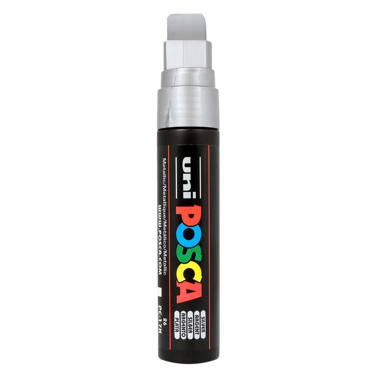 Uni posca malertusch 17k sølv - blokspids 15mm