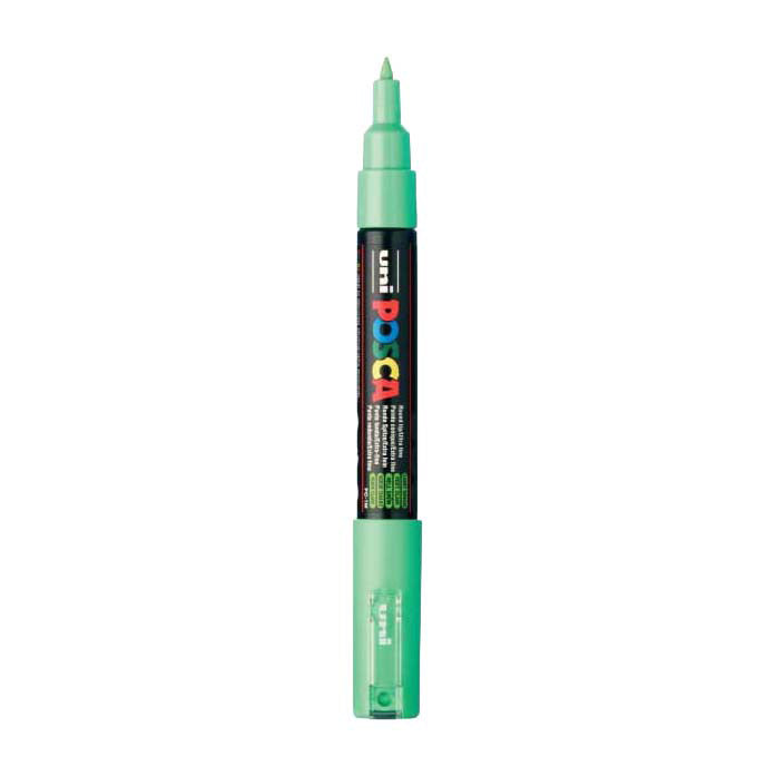 Uni posca malertusch 1mc lysegrøn - konisk spids - 1 mm