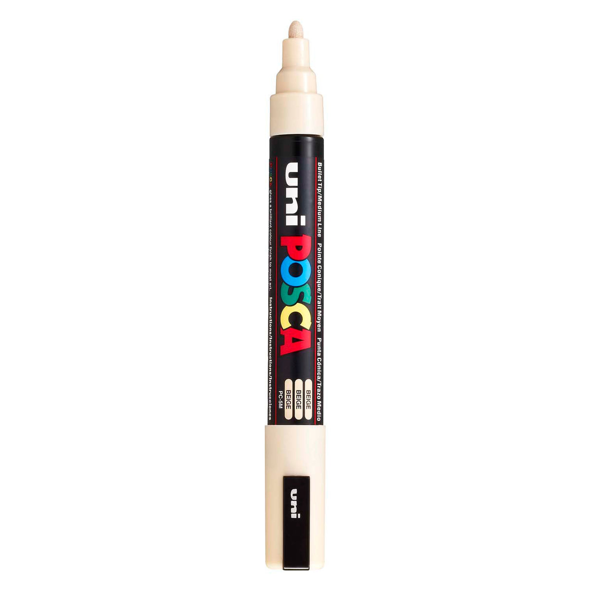 Uni posca malertusch pc5m beige - konisk spids 2,5 mm
