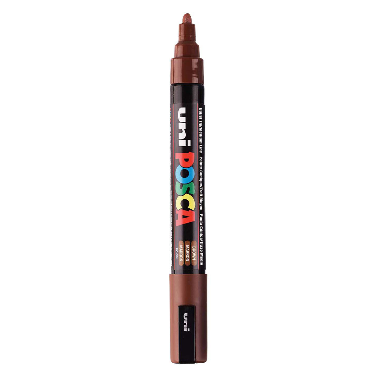 Uni posca malertusch pc5m brun - konisk spids 2,5 mm