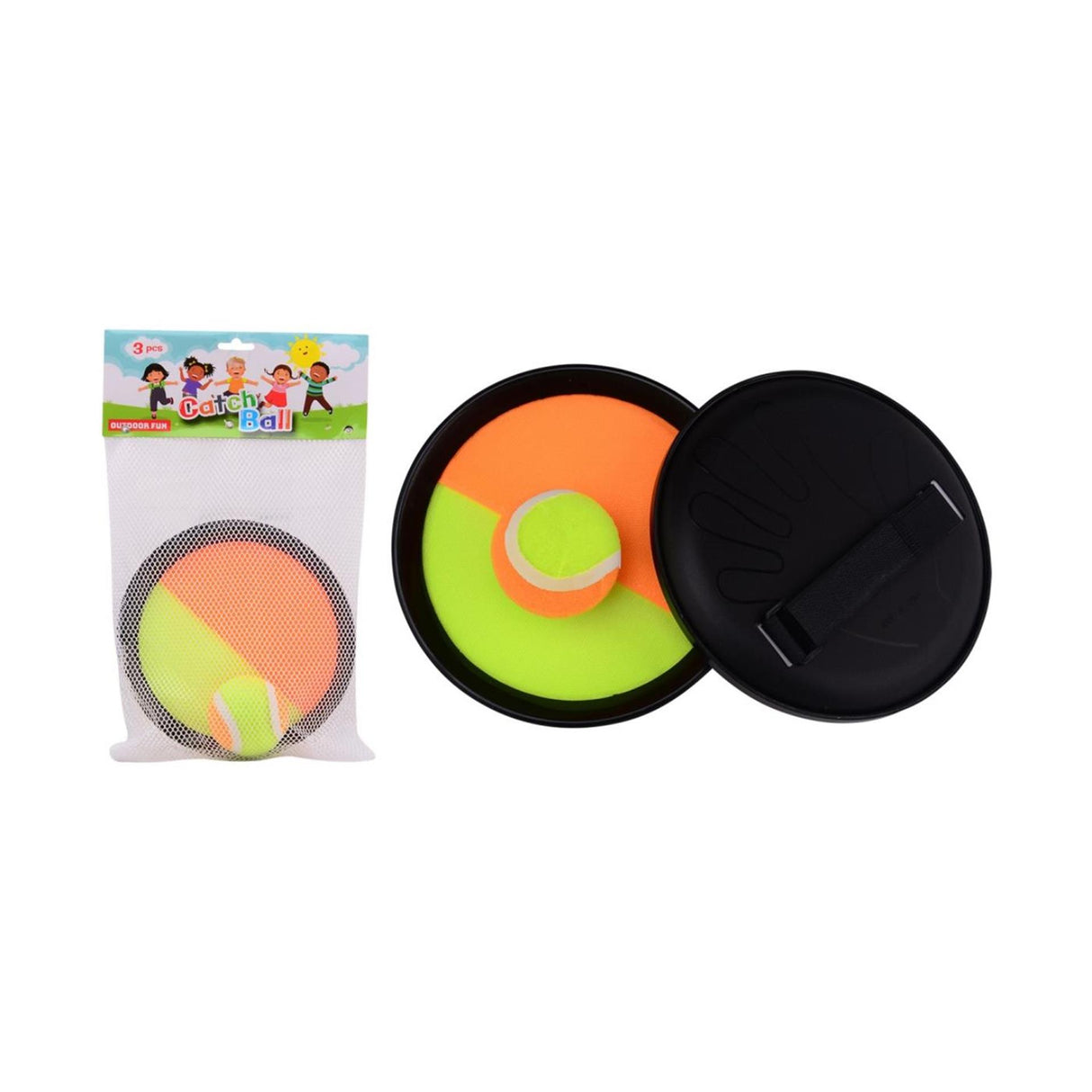 Johntoy fange og kaste spil velcro