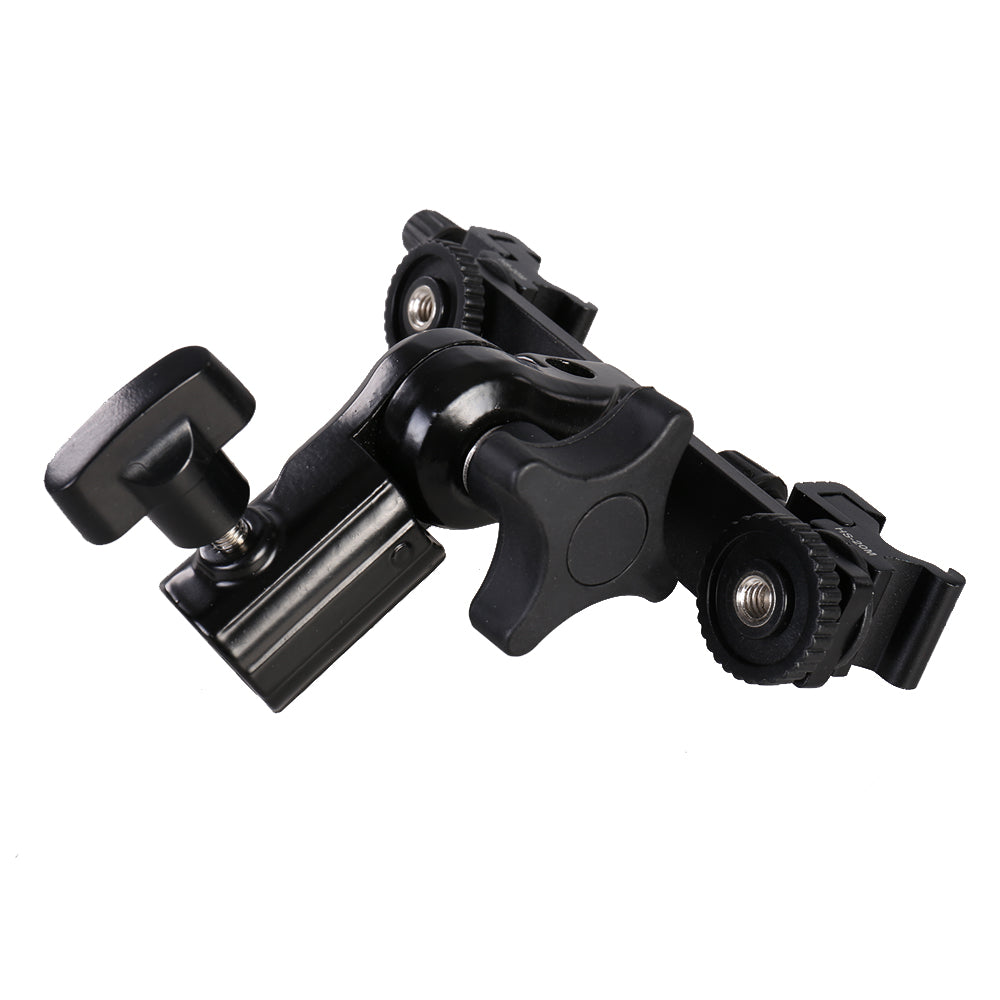 Falcon eyes twin mount vippebeslag + 2 x hot shoe cld-14a