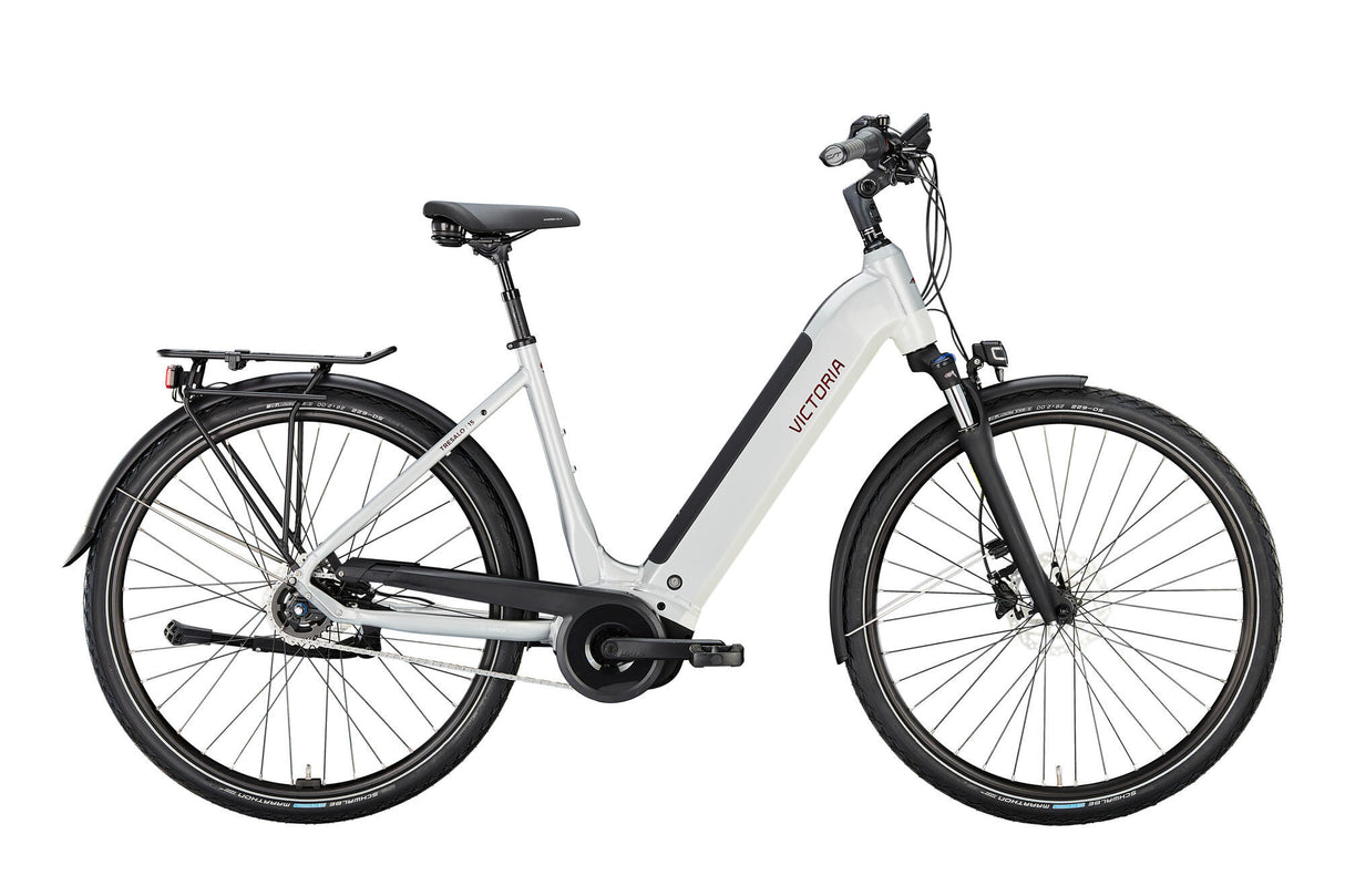 Victoria elektrisk trekkingcykel tresalo 15 (#1) ebike vict. tresalo 15 28 48 5sp cb sølv