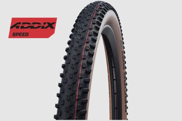 Schwalbe foldedæk racing ray super race 29 x 2,35 60-622 mm - gennemsigtig sidevæg