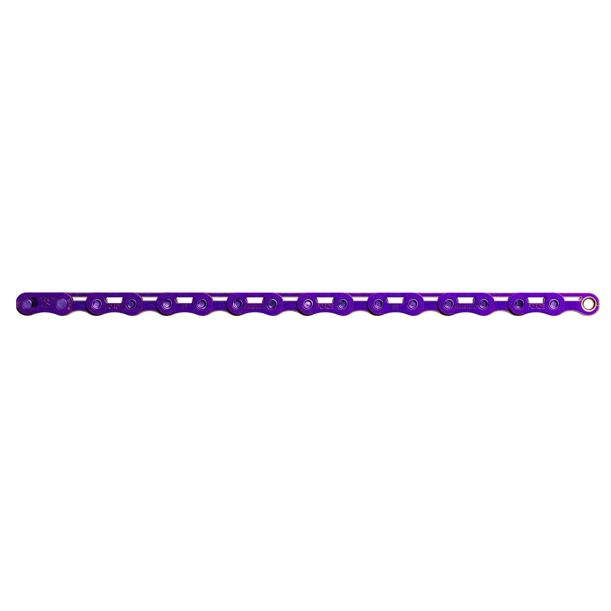 Sram chain force e1 flattop 12 13speed 114 led med powerlock lilla