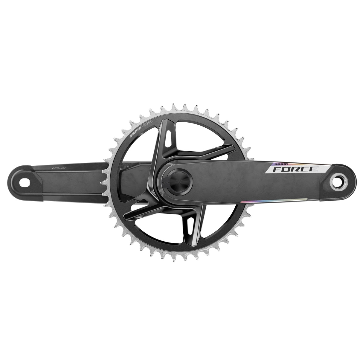 Sram effektmåler kraftakser xplr e1 bred 42t direkte montering 175mm spindel ekskl. bb