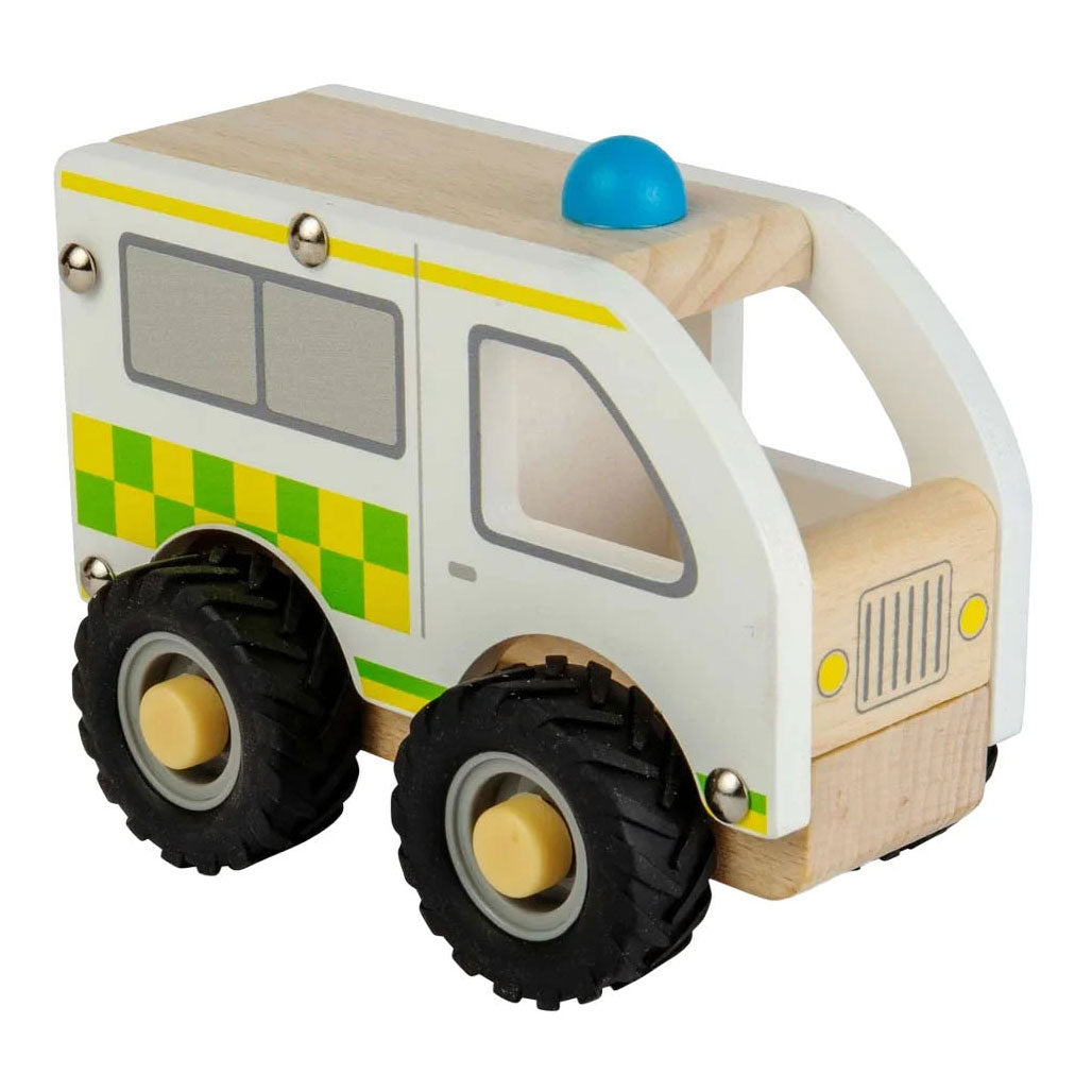 Bigjigs houten ambulance