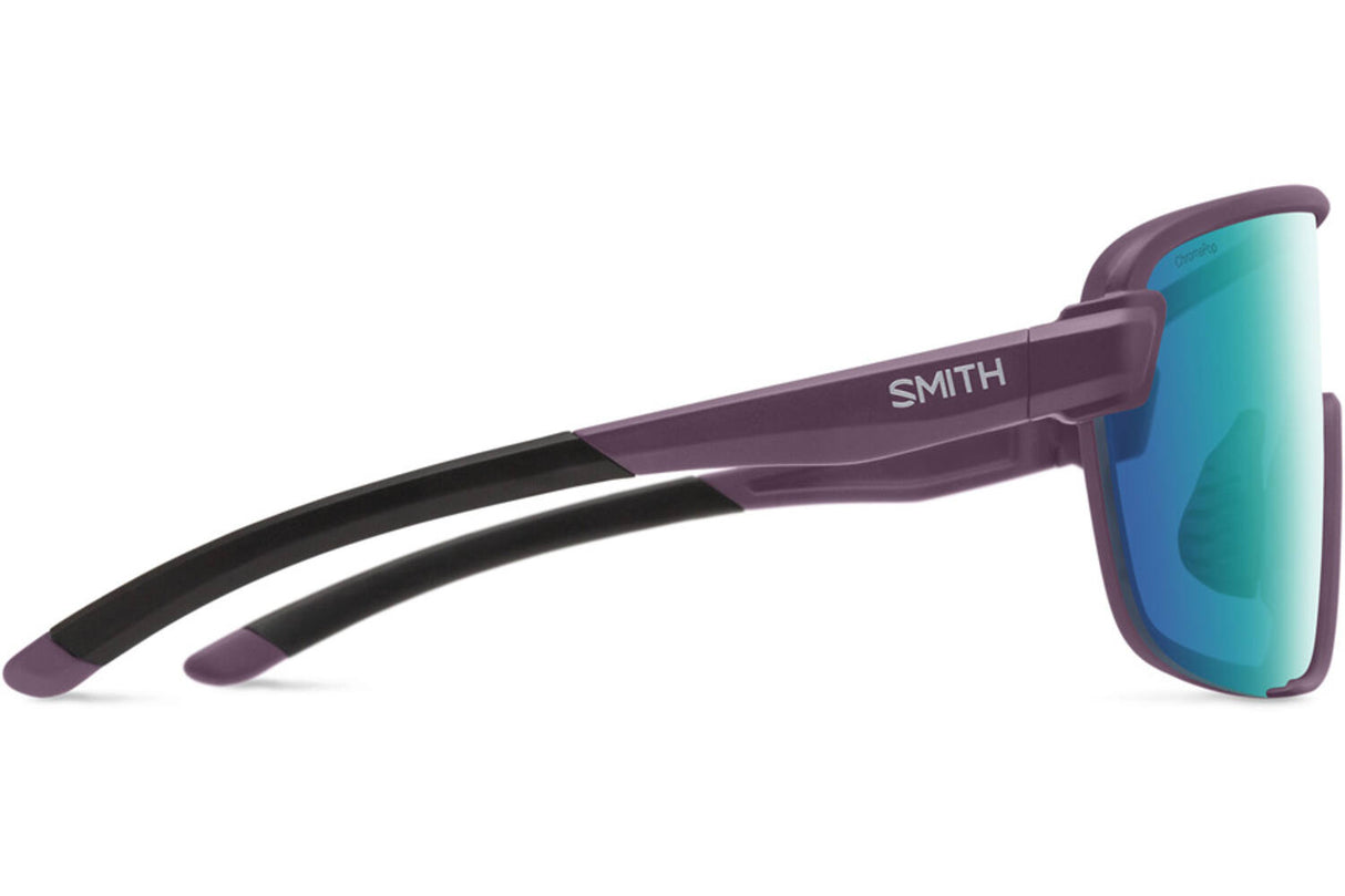 Smith Bobcat Glasses Matte Amethyst Chromapop Opal Mirror