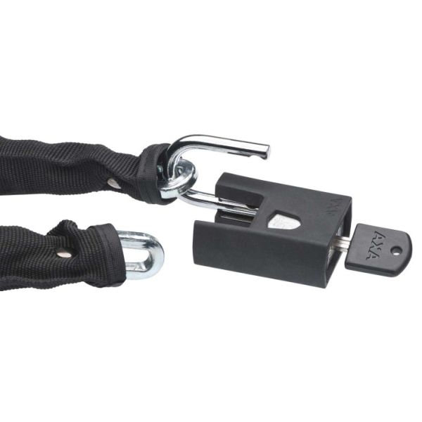 Axa Clinch Chain Lock 105 cm sort