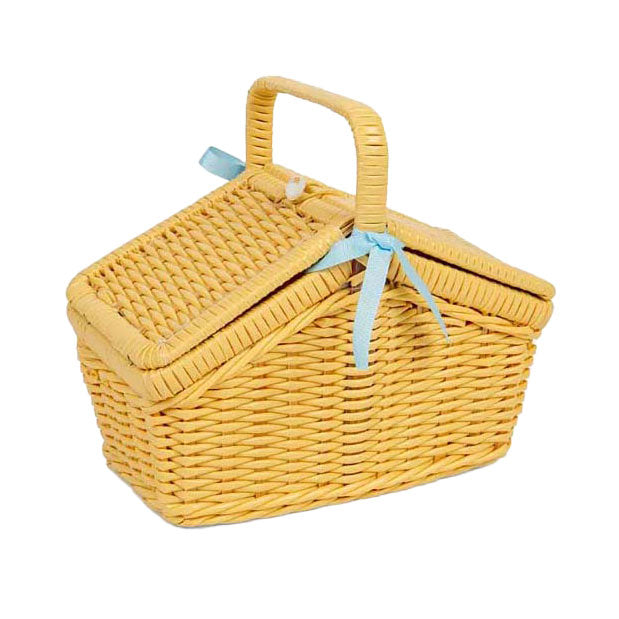 Bigjigs picnic sæt i kurv, 18 stk.