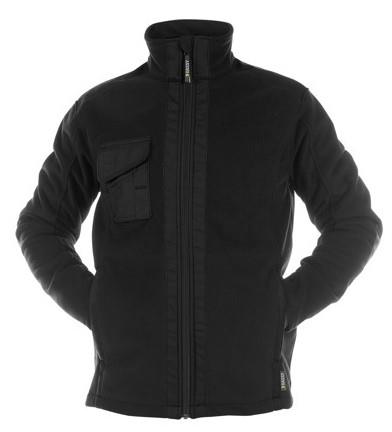 Dassy fleecejakke croft sort l