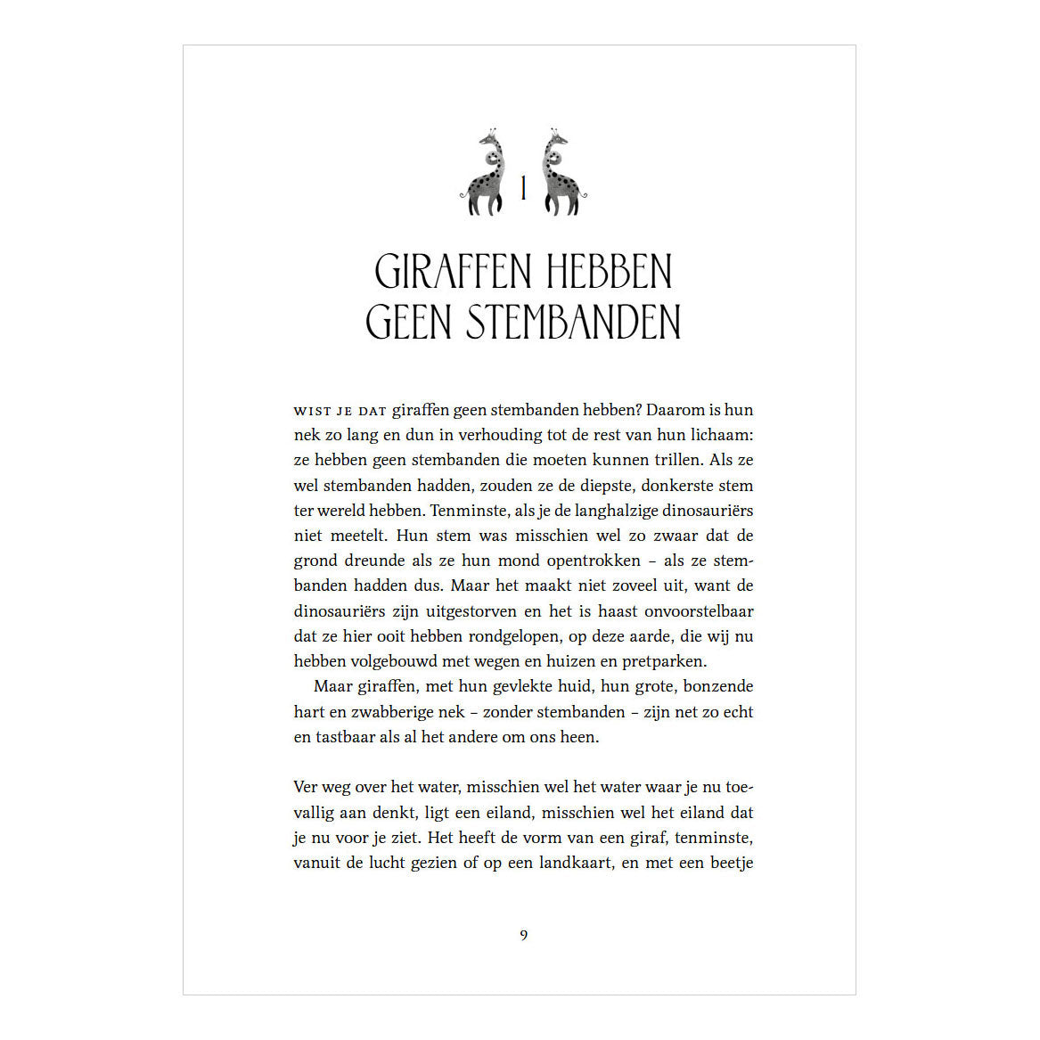 Central boghus hjertet af en giraf er utroligt stort