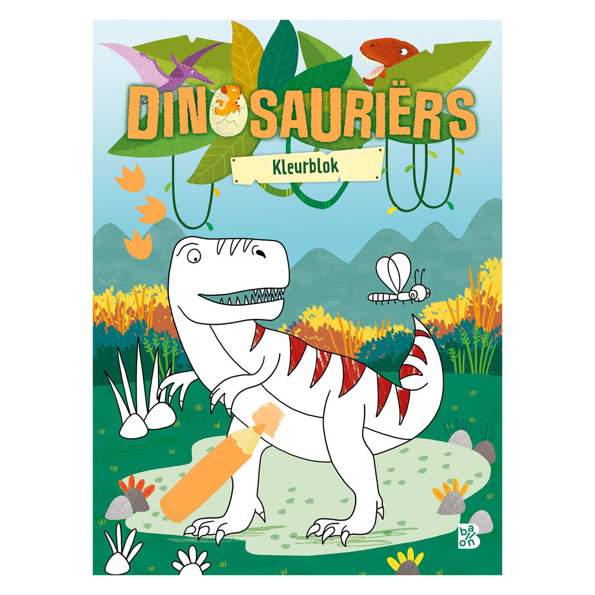 Standard udgiver dinosaur farveblok