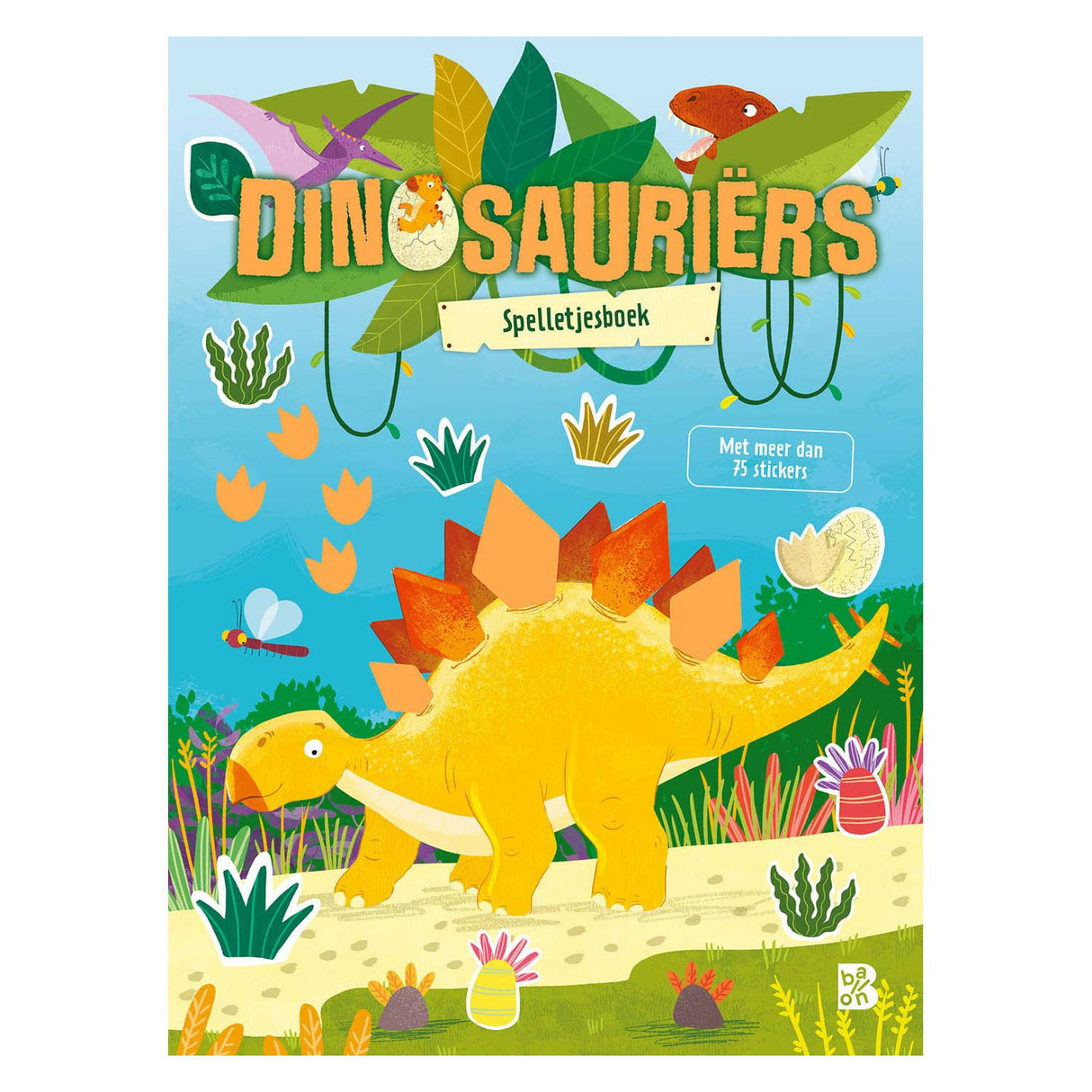 Standard udgiver dinosaur klistermærkebog