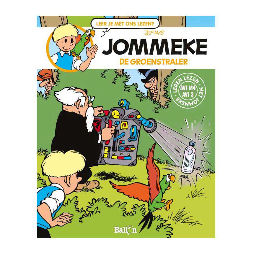 Standardudgiver Jommeke - de groenstraler - avi m4
