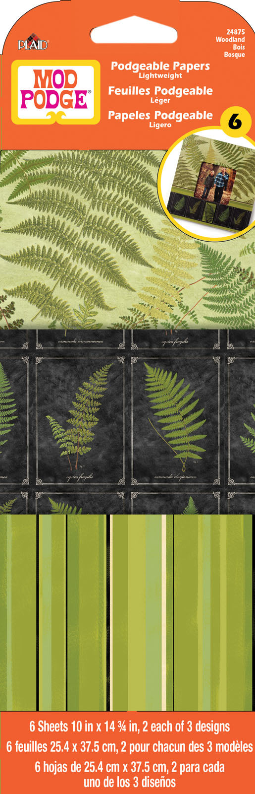 Mod podge • papirskov