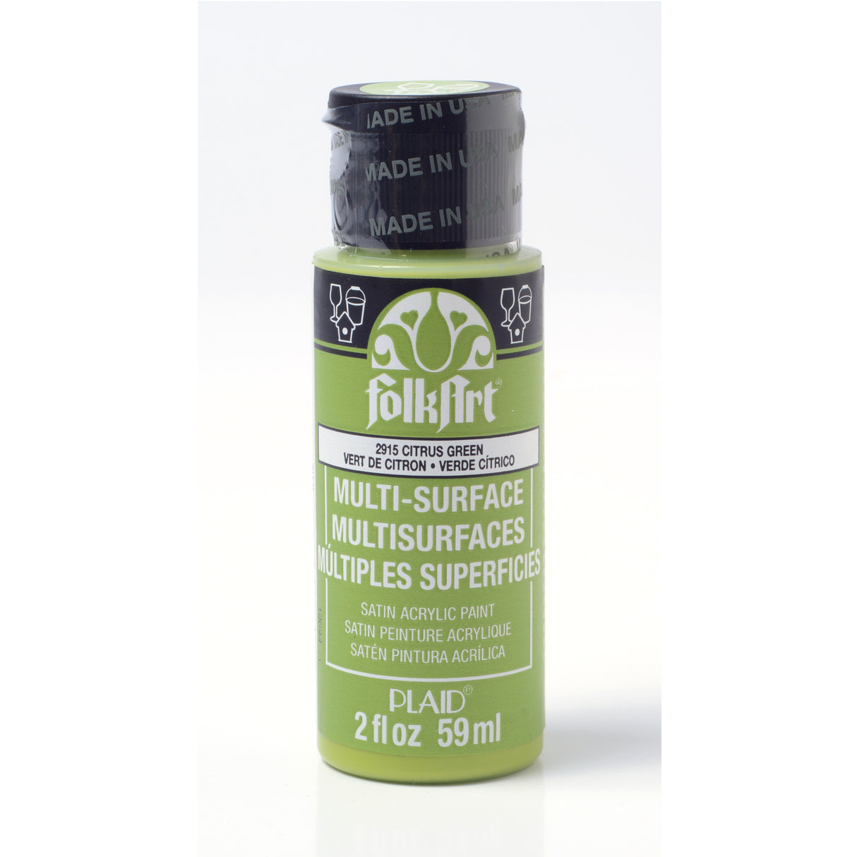 Folkart • multi-surface citrusgrøn 59ml