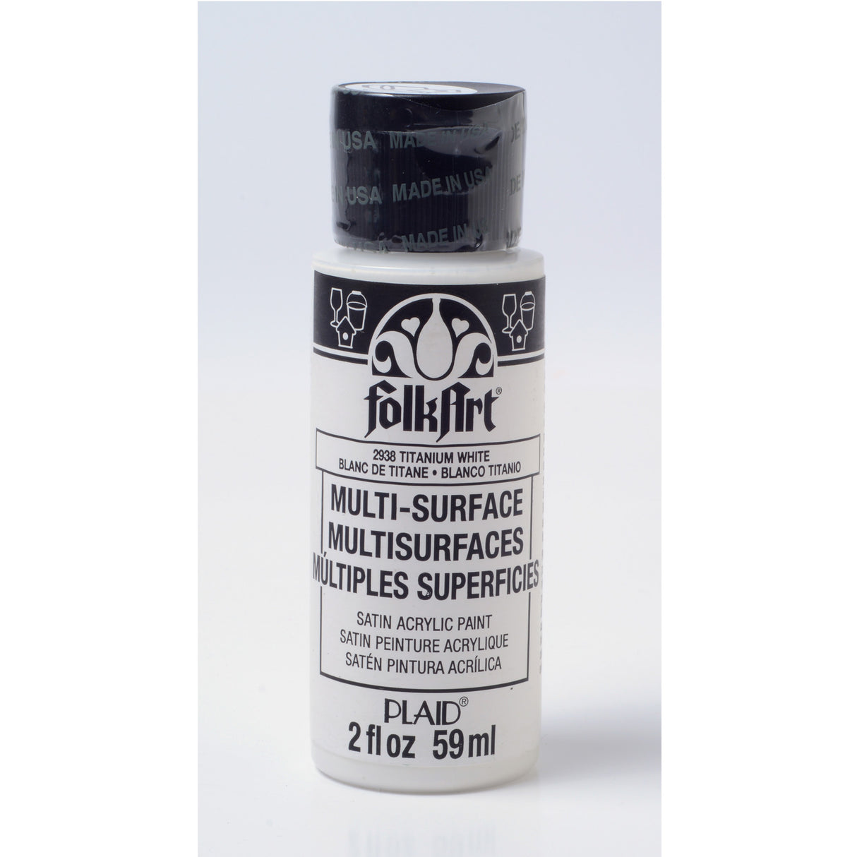 Folkart • multi-surface titanium hvid 59ml