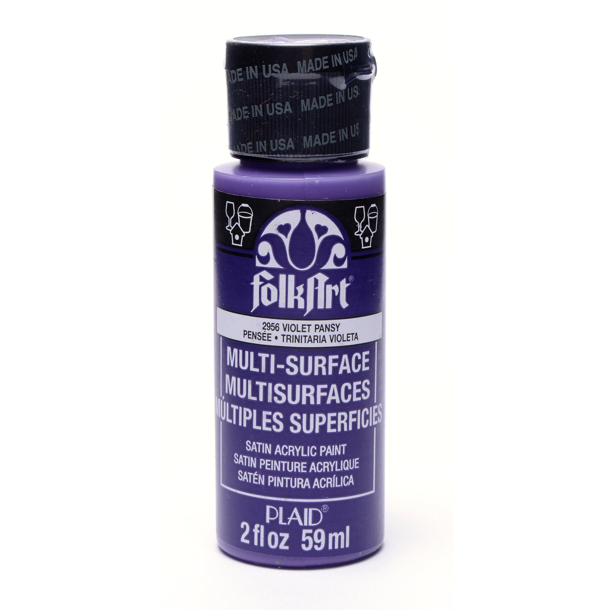 Folkart • multi-surface violet stedmoderblomst 59ml