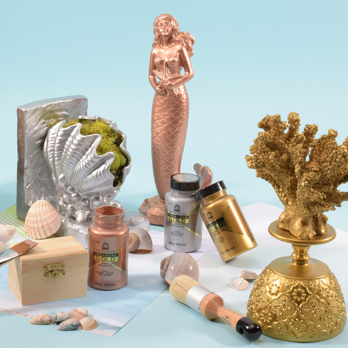 Folkart • skat guld 118ml rosa guld