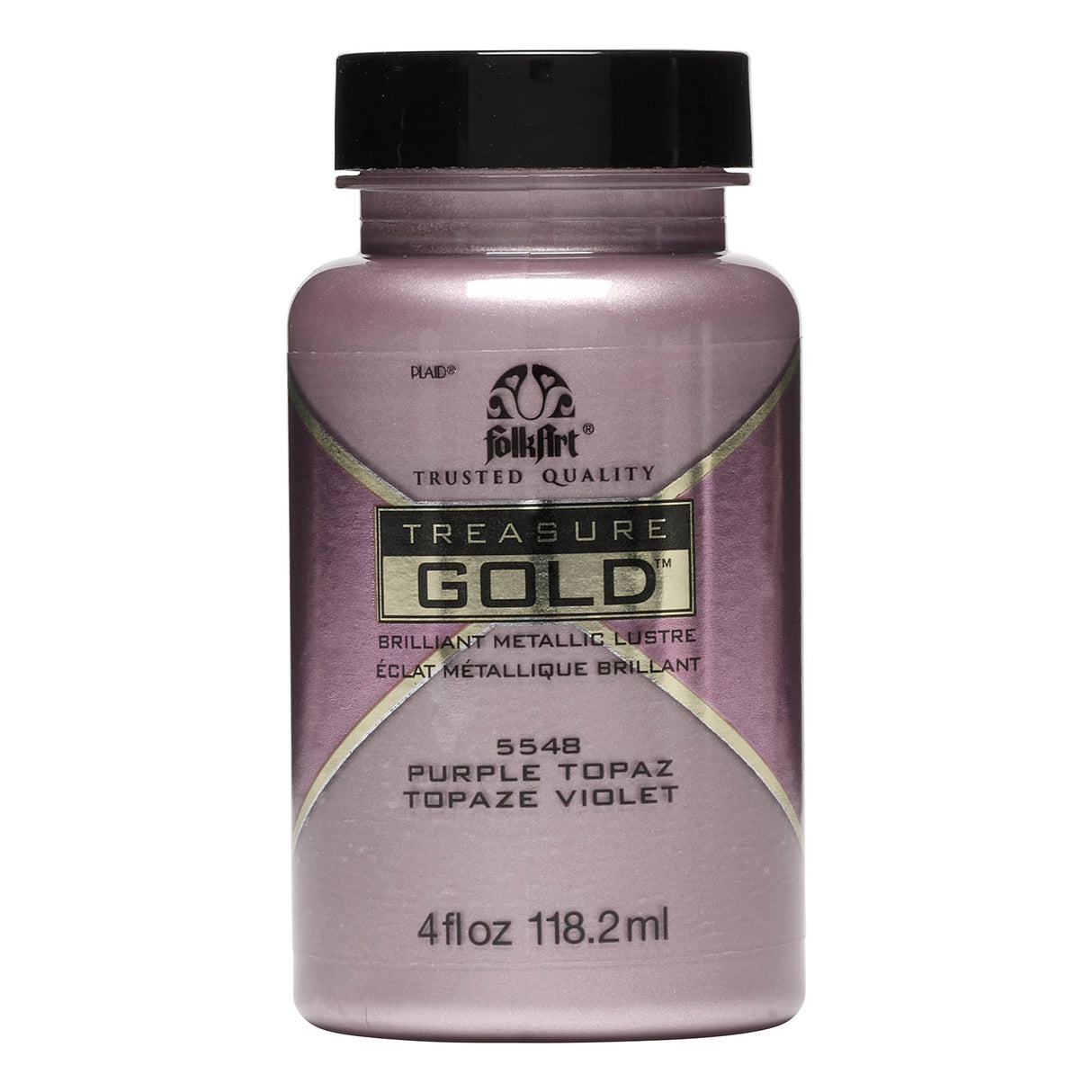 Folkart • skat guld 118ml lilla topas