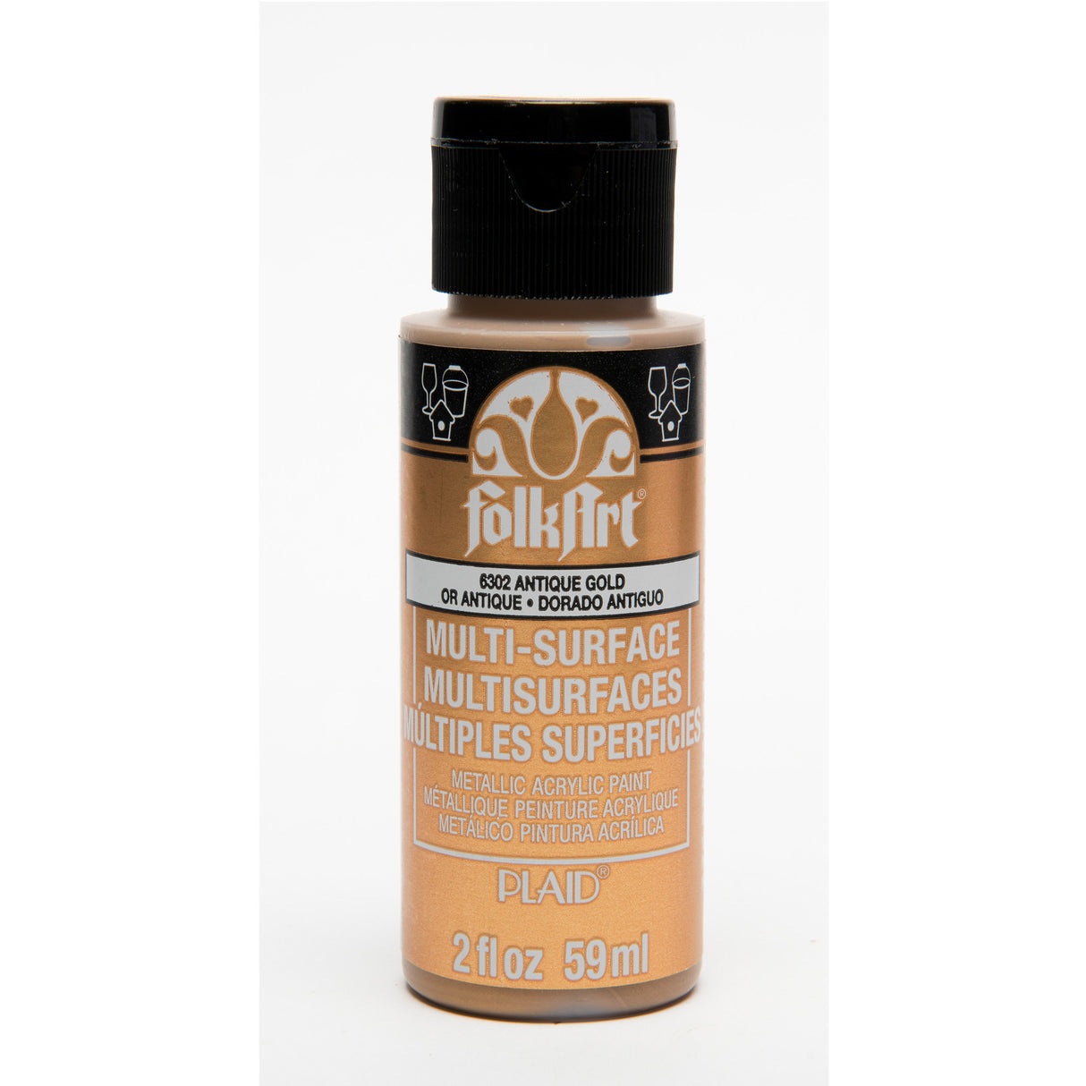 Folkart • multi-surface metallisk antik guld 59ml