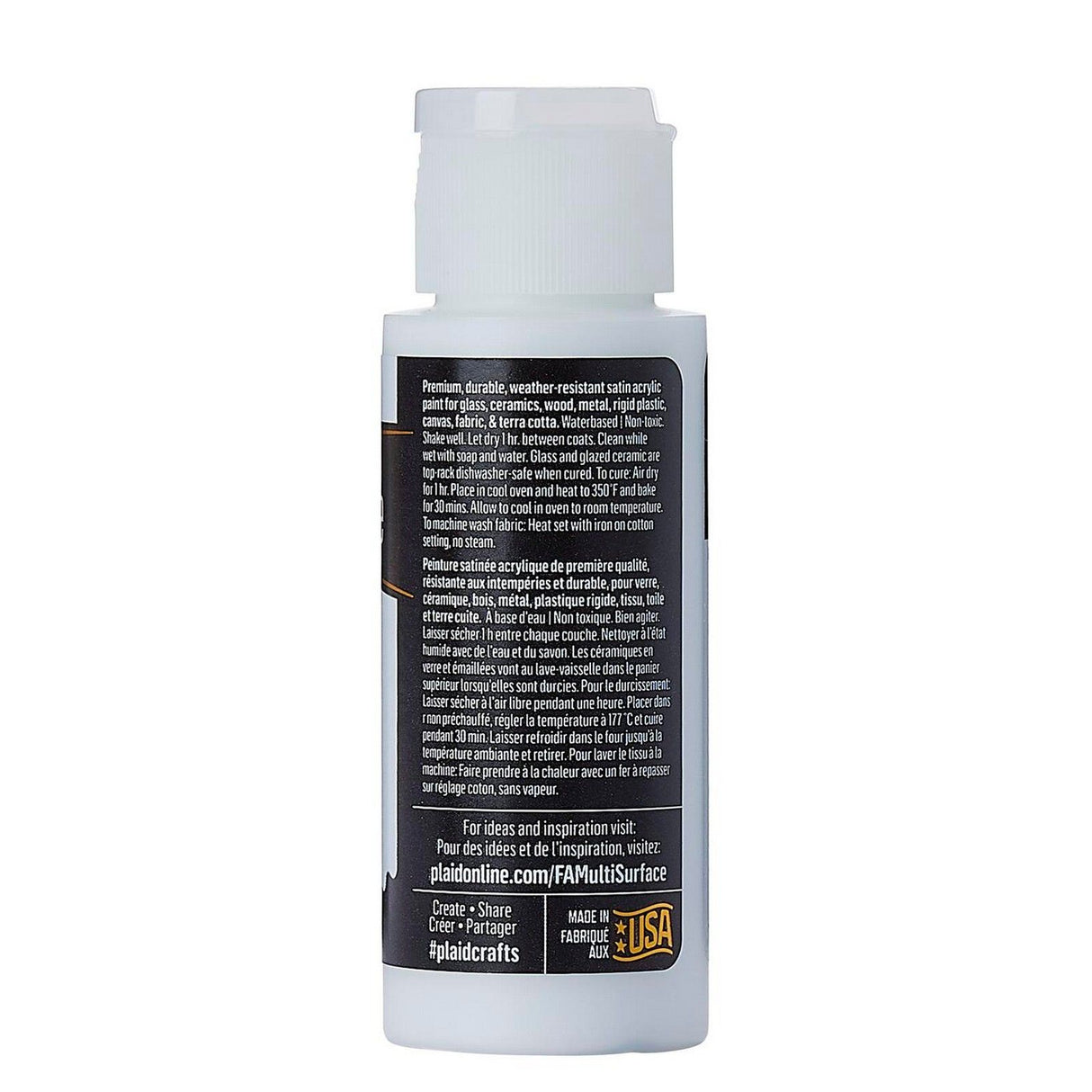 Folkart • multi-surface satin sommerhus hvid 59ml