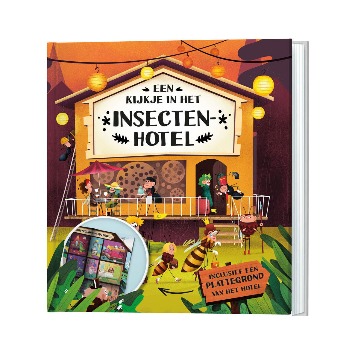 Et kig inde i Insekthotellet
