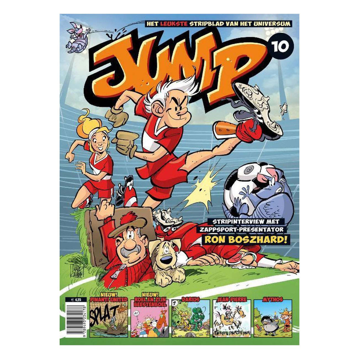 Udgiver personalia jump comic magazine 10