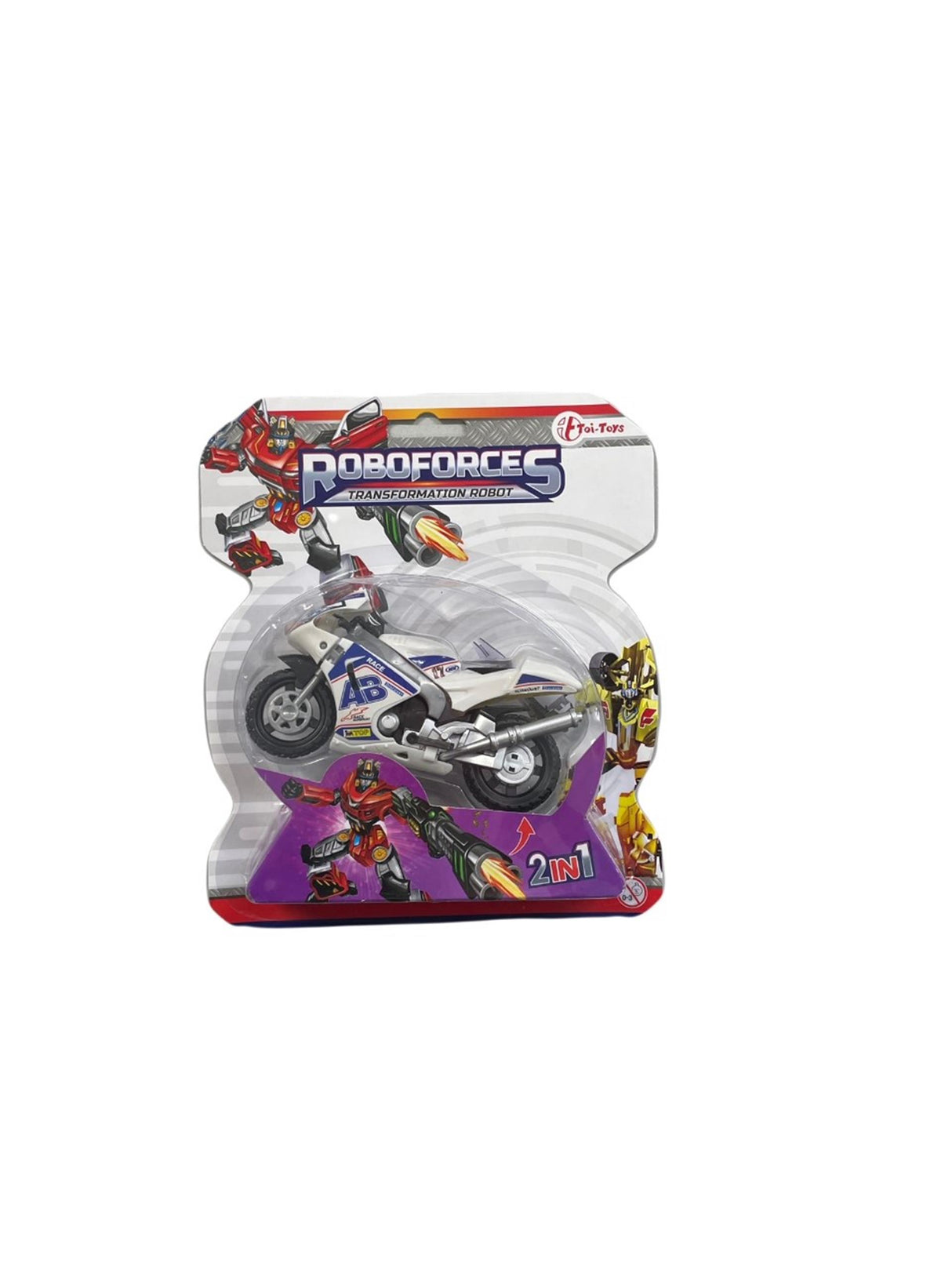 Toi-toys toi toys verander motorrobot op kaart