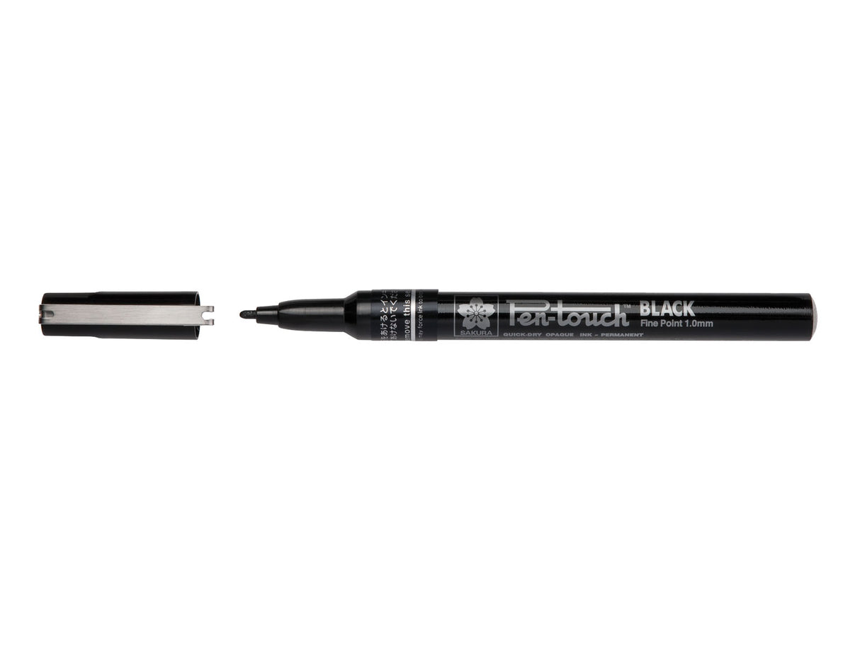 Sakura • tusch fin 1,0 mm sort