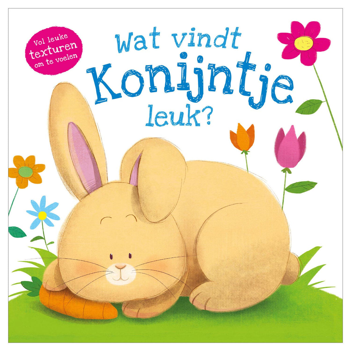 Rebo udgivers taktile bog - hvad kan bunny lide?