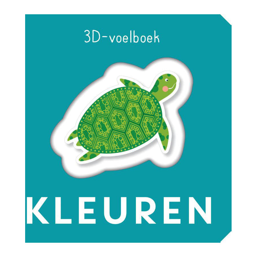 Rebo forlag 3D taktil bog - farvelægning