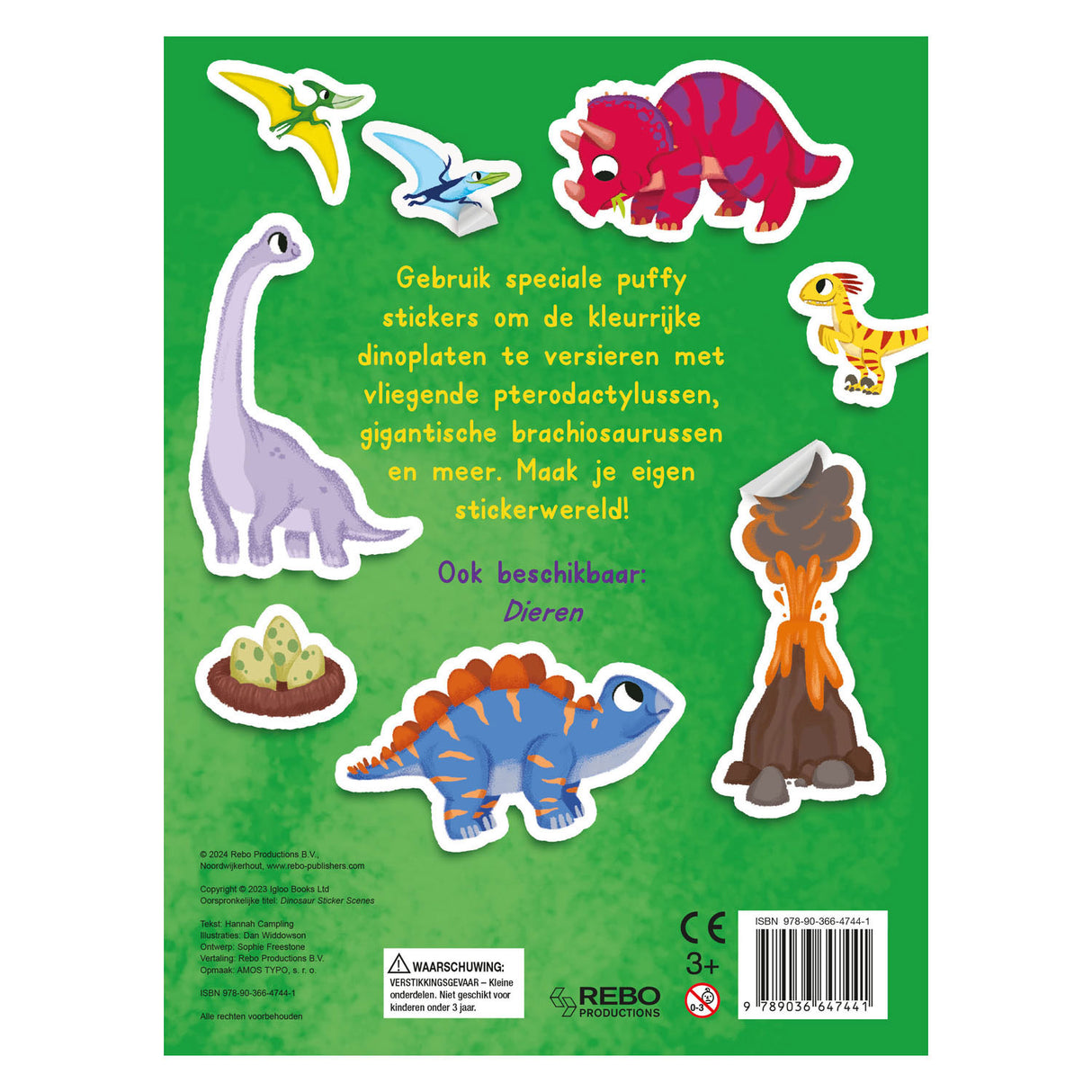 Rebo publishers dinos - mærkat sjovt