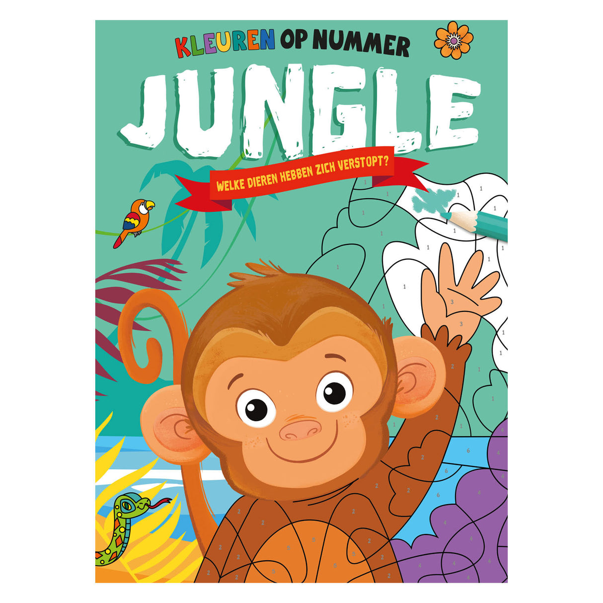 Rebo forlags jungle - farver på nummer 4+
