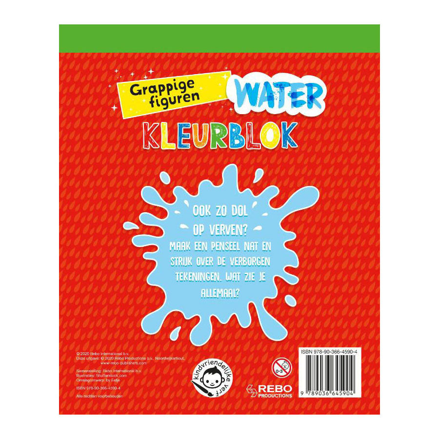 Rebo publishers akvarelblok sjove figurer