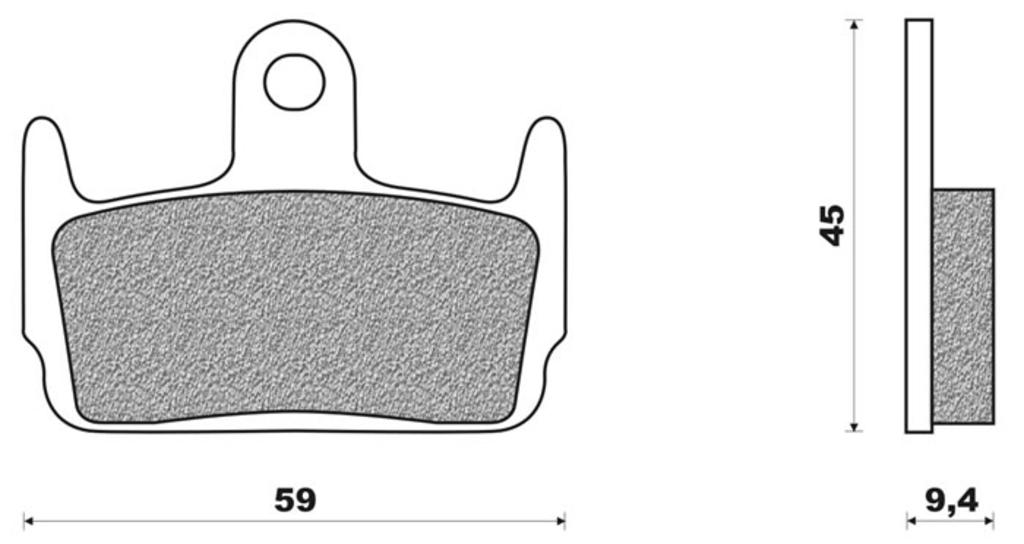 NewFren Brake Block Set FD0224 BKS