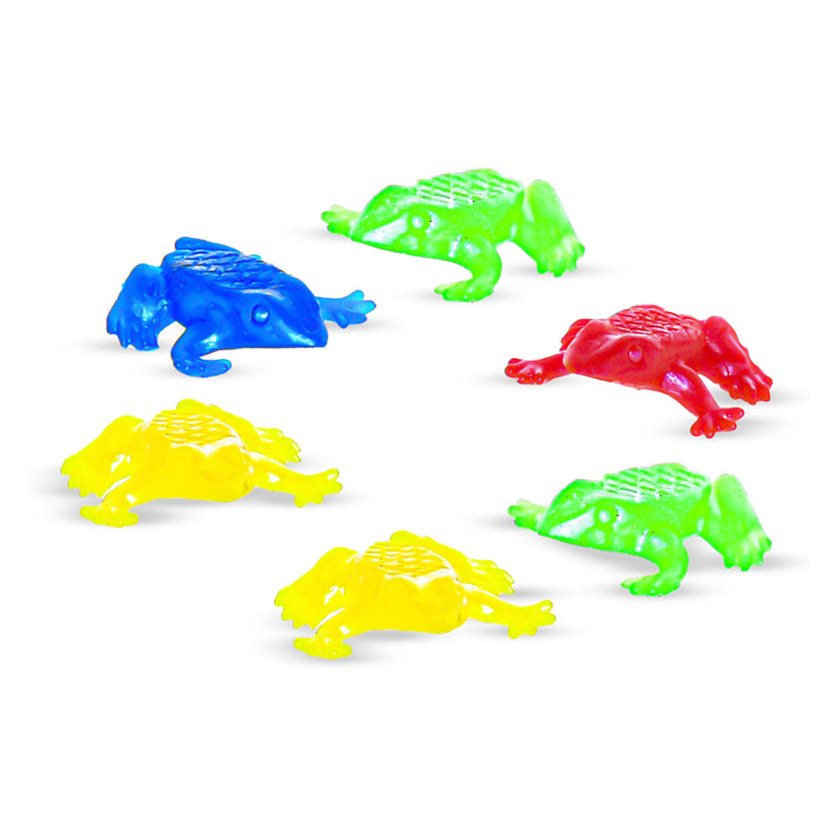 Jungle ekspedition stretch krybdyr 10cm 6 stykker på kort