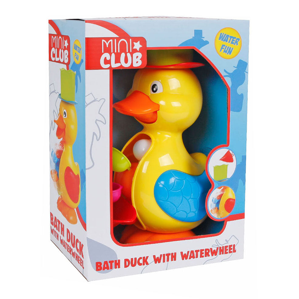 Mini Club Baduck med Waterrad, 28 cm